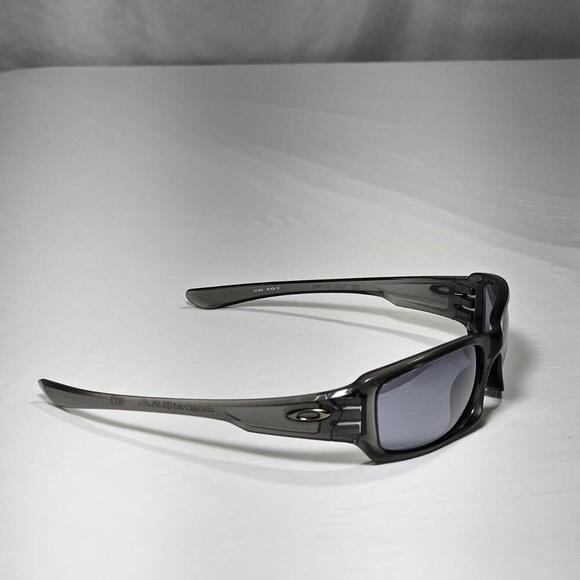 Oakley Five Squared Sunglasses Made In USA Transparent Gray Frames - Picture 2 of 11